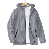 Ice Silk Sun Protection Clothing Unisex Jacket UV Jacket Cool Jacket Men Hiking Jacket Hooded Couple