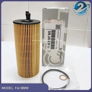 10pcs/lot Engine Oil Filter Fits for Bmw N57 3.0L N47 2.0L 11428507683 X5 X3 328d 535d F06 F15 F21 F