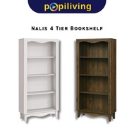 NALIS 4 Tier Rack Book Rack Bookshelf Book Shelf Rack Display Rack Display Cabinet Almari Buku Rak Buku Almari Hiasan