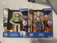 🔥 Toy Story Mattel 反斗奇兵 胡迪 巴斯光年 Action chop buzz lightyear Roundup Fun Woody Pixar Figure Vintage Di