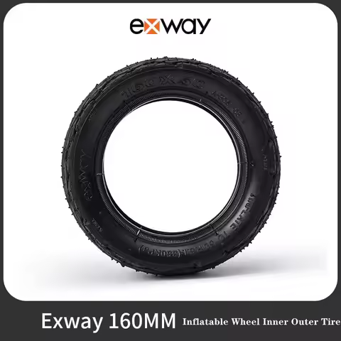 Exway Atlas Pro Exway Atlas 160×50 Inflatable Wheel Inner and Outer Tire 160mm Wheel Inner and Outer