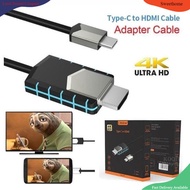 Extend monitor USB C To HDMI Type C to HDMI Cable Instant Projection Connect to projector or second 