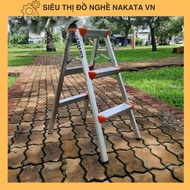 Thang nhôm chữ A NAKATA bậc bằng nhiều kích thước - Đa năng An toàn Tiện lợi cho mọi công việc