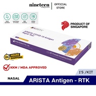 Arista Covid-19 Nasal Antigen Rapid Test Kit 🇸🇬