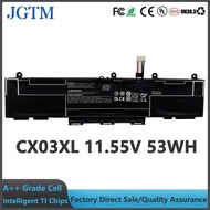CX03XL CXO3XL 11.55V 53Wh Laptop Battery for HP EliteBook x360 830 G7 G8 Series HSTNN-IB9G HSTNN-LB8