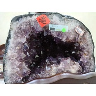 Koleksi Gua Kristal Amethyst Cave with A23 spot & Gold Rutile Duoduo Surprise Square Medium Large Te