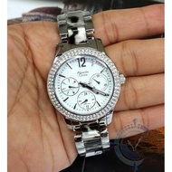 Jam Tangan Alexandre Christie Wanita AC 2463 Silver