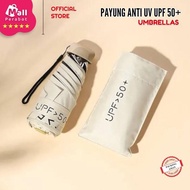 UPF 50+ Mini Anti-UV Folding Umbrella Portable Pocket Umbrella