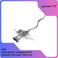 HKS LEGAMAX SPORT EXHAUST FOR CIVIC TYPE R FL5 (31021-AH005)