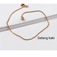 Z64z GK001 GOLD PLATED ANKLE