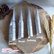 Cetakan Kue Cumcum Rum Horn Cone Alumunium