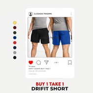 BO2 B1T1 SHD PLAIN MEN Athletic Dri-Fit Shorts with 2 pockets/shorts men plain/dri-fit shorts/casual