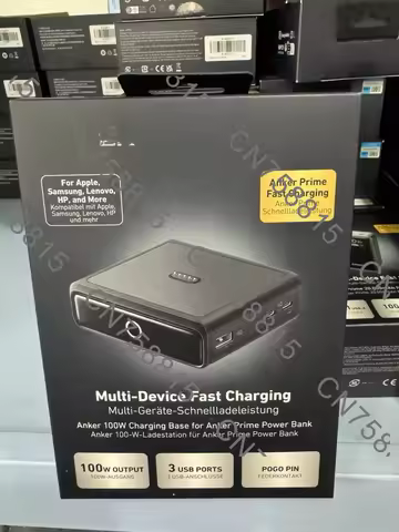 For Fast Charging Of Prime Power Bank, With 4 Laptop Ports And Compatibility With MacBook，For Anker 