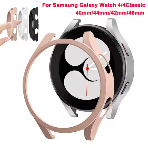 Watch Case for Samsung Galaxy Watch 4 40mm 44mm PC Cover All-Around Protective Bumper Shell Galaxy W