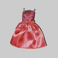 Barbie Doll Red Dress 80th Mattel Anniversary