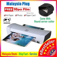 FREE Film +Round Cutter+English Version QSmile Replace Soonye SL200 SL299 A4 Photo Document Laminato