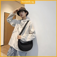 Women Dumpling Shoulder Ruched Dumpling Large Crossbody  Bag