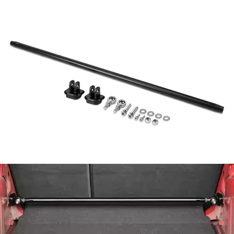 BEVINSEE Aluminum Adjustable Rear Strut Chassis Brace for Audi A3 8V, for VW for MK7 Golf/GTI 1.8T 2
