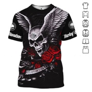 3D Harley-Davidson T SHIRT A86