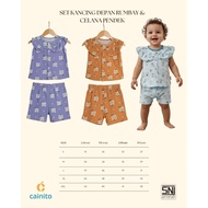 CAINITO DROP NEEDLE FUNNY BEARGirl BABY AND CHILDREN'S SUIT/