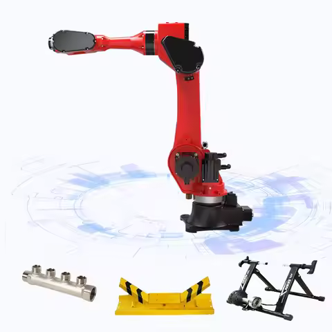 6 Axis Welding Cleaning Robotic Arm Fiber Laser Accessory Automatic control preicse Robot laser mach