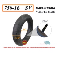 750-16 7-16 8-16 Heavy Duty Light Truck Lorry Tyre Butyl Inner Tube TR13 Short Valve SV -  tiub angi