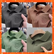 Men's Short Sleeve Polo Shirt Soft Fabric Embroidered Logo WIN 66 - Men's Fashion