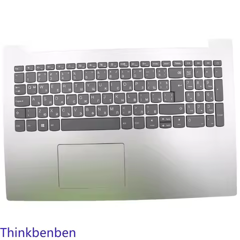 BG Bulgaria Keyboard Platinum Grey Upper Case Palmrest Shell Cover For Lenovo ideapad 330 15 IGM AST
