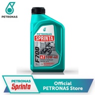 PETRONAS Sprinta 4T F700 10W-40 Semi Synthetic Engine Oil - Minyak Hitam API SN JASO MA2