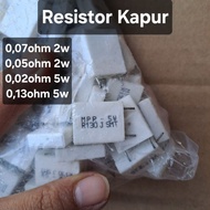 Lime Resistor 0.07ohm 0.05ohm 0.02ohm 0.13ohm
