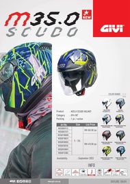 GIVI HELMET SCUDO M35.0 *NEW ARRIVAL*