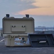 Outdoor Camping Portable Toolbox Double-Layer Painting Hardware Storage Box Car Rear Storage Storage