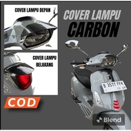 Vespa sprint carbon Lamp Cover - vespa carbon Lamp Cover - vespa matik Variation - vespa sprint Accessories - vespa MODIF