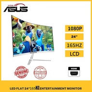 ASUSHOM 24 Inch 144HZ/165HZ Monitor Display Curved Screen Computer Monitor PC 1K HD Gaming HDMI 24 F