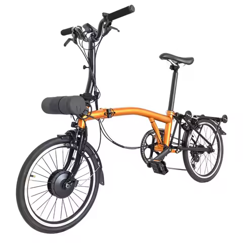 Brompton E-Bike Conversion Kits 36V10AH Battery,for A Line C Line P Line T Line G Line Bike to Elect