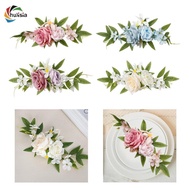 chulisia Wedding Arch Flower Artificial Floral Swag Romantic Lightweight Aisle Bench Flower Decorati