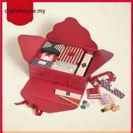 [CRAZYSPE]24 Days of Desk Delights Advent Calendar 24 Days Stationery Countdown Calendar