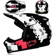 2025 Latest Off road Motorcycle Helmet Mountain DH Off road Helmet Bicycle Track Helmet ORZ-903