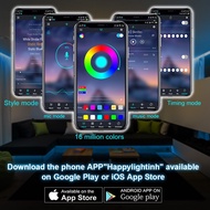 USB LED Strip Light Bluetooth RGB DC 5V RGB Lights Flexible USB LED Lamp Tape Ribbon RGB TV Desktop 