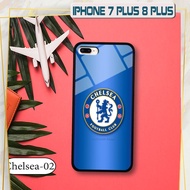 IPhone 7 Plus/ 8 Plus football case - Tempered glass back