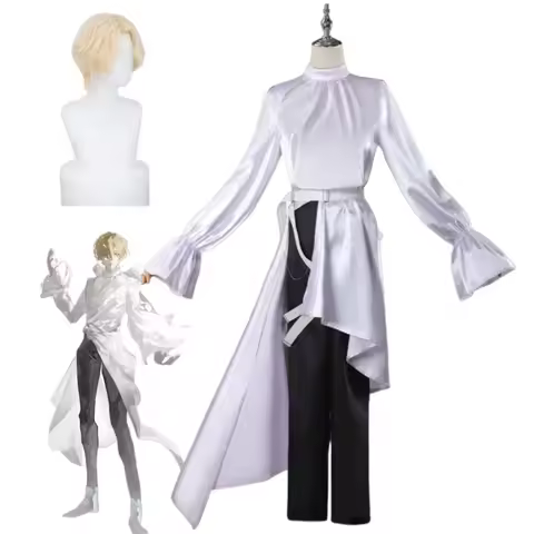 Luka Cosplay Alien Stage Luka White Costume Wig
