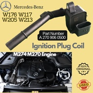 Mercedes M274 M270 Engines Original Used Ignition Plug Coil A2709060500 Fit For W176 W117 W205 W213