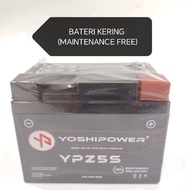 EGO S / EGO S Fi BATTERY YPZ5S MAINTENANCE FREE  BATERI EGO S BATERI EGO S Fi BATTERY EGO S BATTERY 