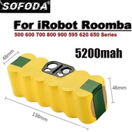 Battery 14.4 v500 Vacuum Cleaner irobotroomba Robot 600 Suitable703300Mah TVOM