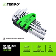 TEKIRO L-WRENCH SET 8 PCS MM (SHORT) L-WRENCH SET / TOOLS - TOOLS