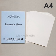 ARTeMEDIA Watercolor Paper A4 (12 sheets) Watercolor Paper/