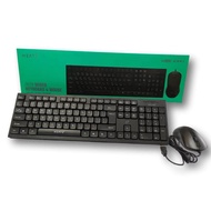 Keyboard Mouse Combo Heatz ZK28 Office Wired USB