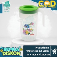 TERMOS BUNTON Lion Star K-21 Alpina Water Jug 2.1 Liter Pitcher Drinking Water Kettle Kettle Thermos