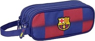 Safta FC Barcelona 1st Team 25/26 Pencil Case with 3 Zips, Ideal for Children from 5 to 14 Years, Co