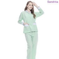 [SANDRINA] Nurse uniform/ baby sitter uniform ES nurse uniform